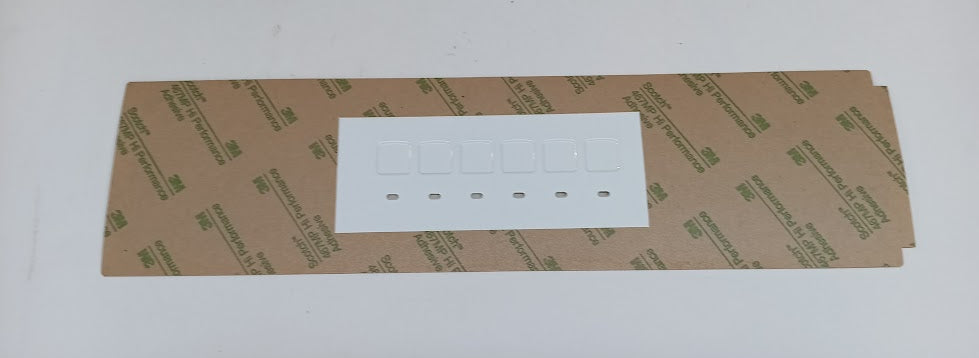 2180369 Whirlpool Refrigerator NEW Almond Dispenser Cover Overlay