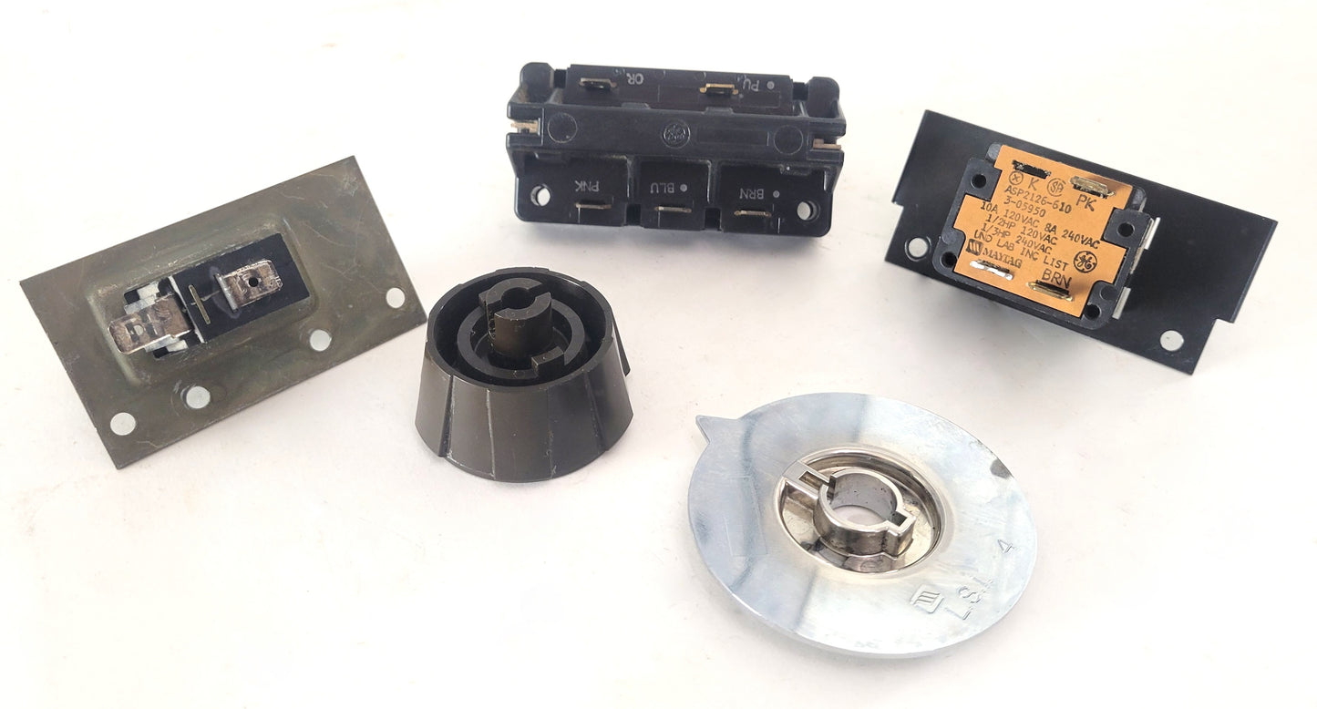 314421 306533 Maytag Dryer Control Switch Knob Pack