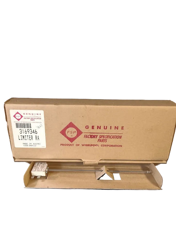 3169346 Whirlpool Range NEW Temperature Limiter Switch