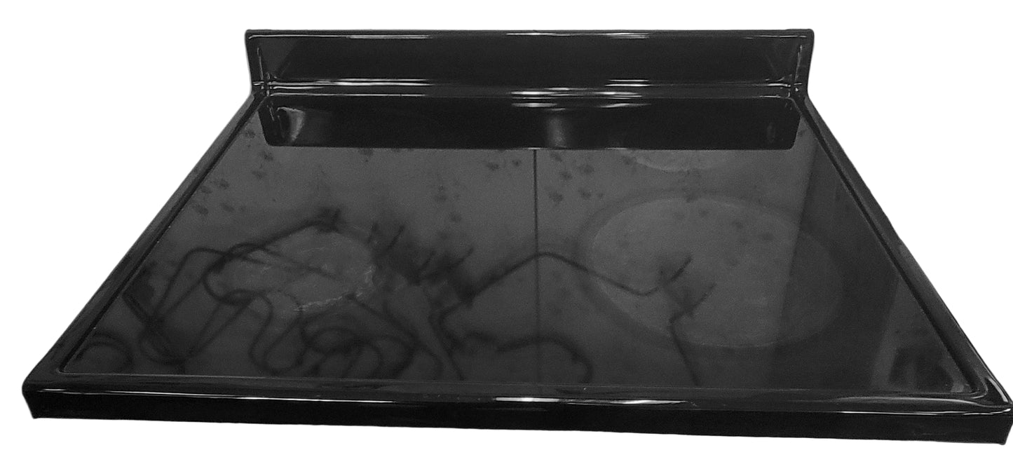 32038201B Amana Range Black Glass Stove Top