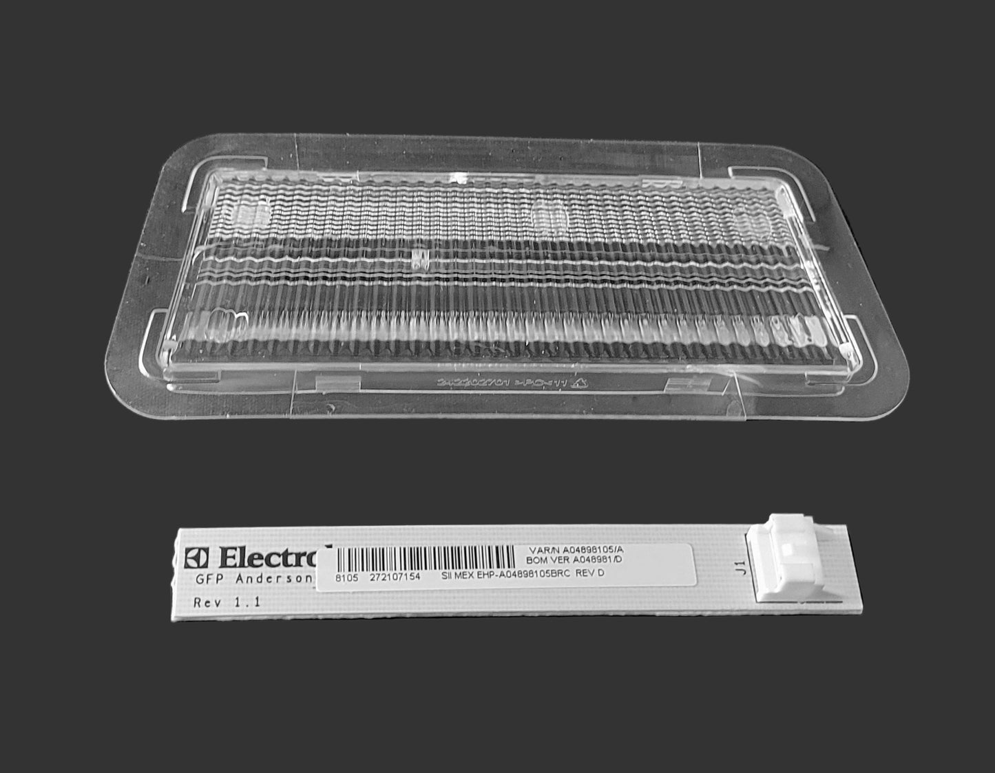 5304525264 242202701 Frigidaire Refrigerator L.E.D. Light Board with Lens