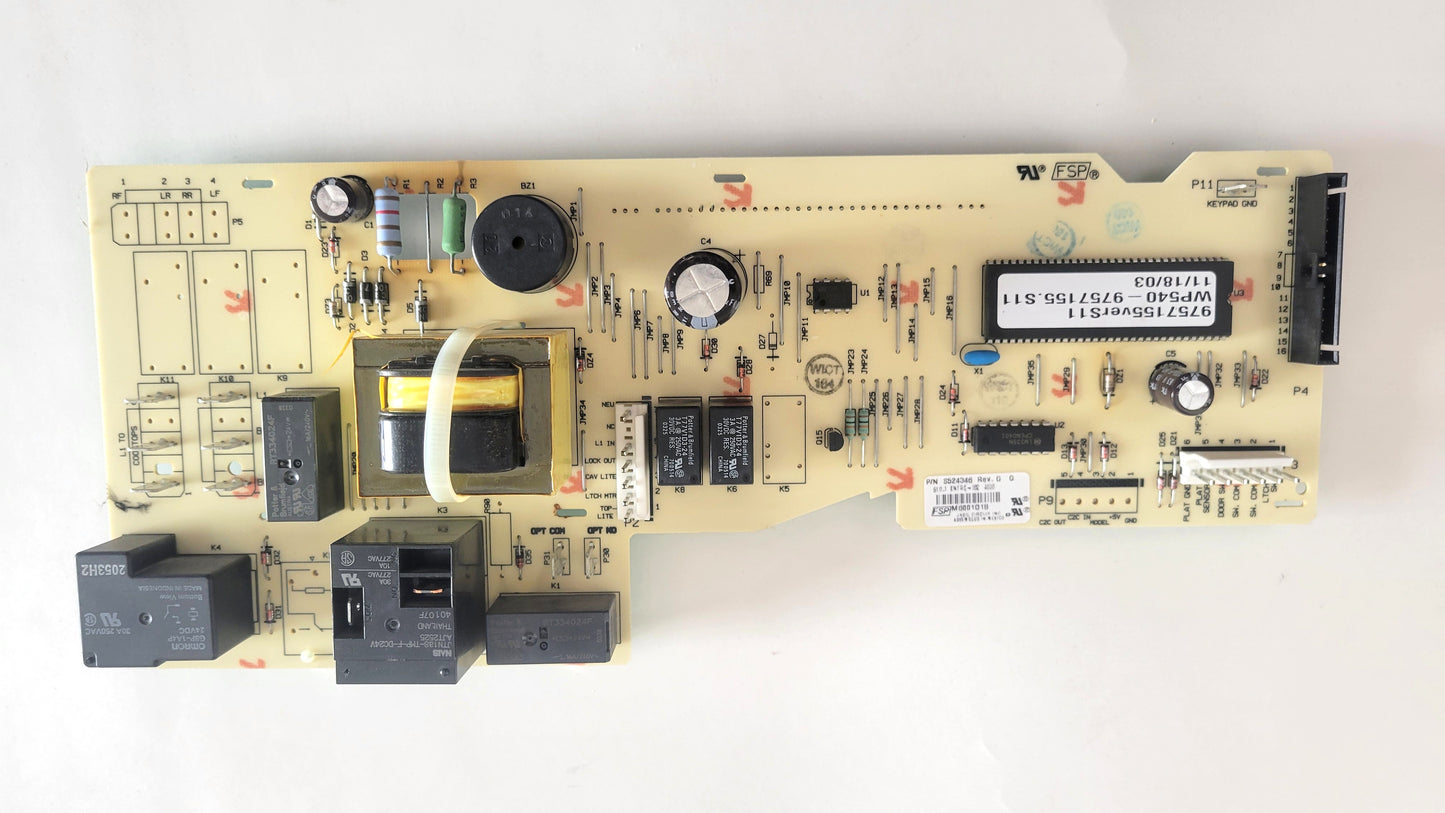 8524346 Whirlpool Range Oven Electronic Control Board