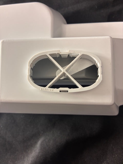 241861301 Frigidaire Refrigerator Damper Housing and Slide