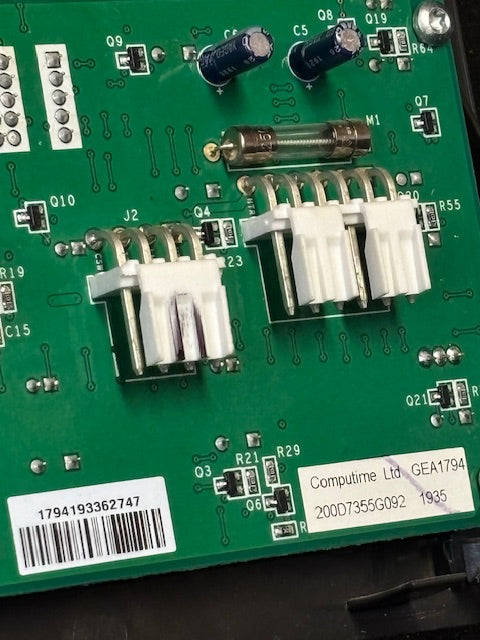 GE Refrigerator Dorian Gray Interface + Board WR55X30691