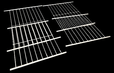 WPW10318961 Whirlpool Refrigerator Freezer Wire Rack Set of 4