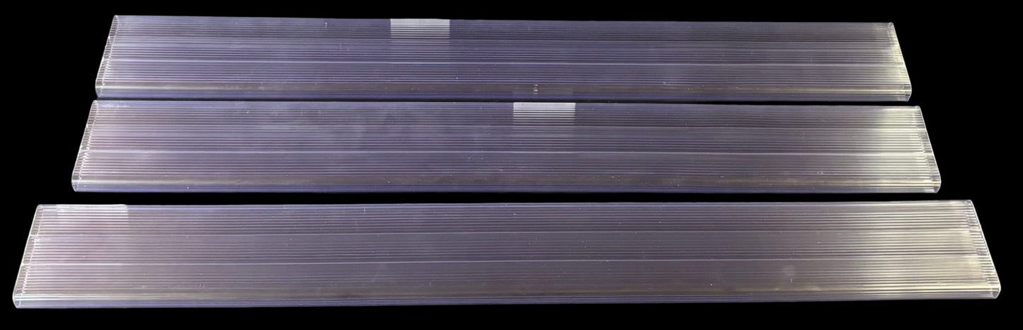 W10592149 W10592151 Whirlpool Refrigerator / Freezer Clear Door Trim Set