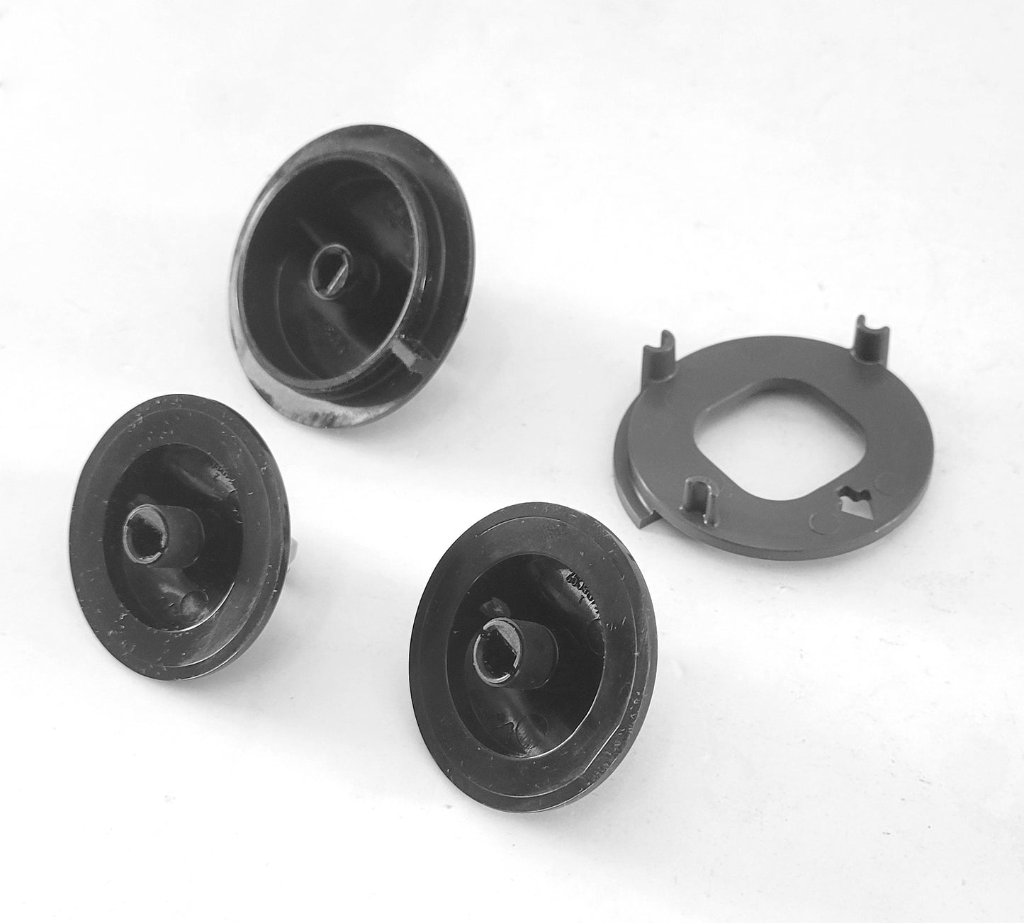 W10133504 W10461097 Whirlpool Washer Black Knob Set