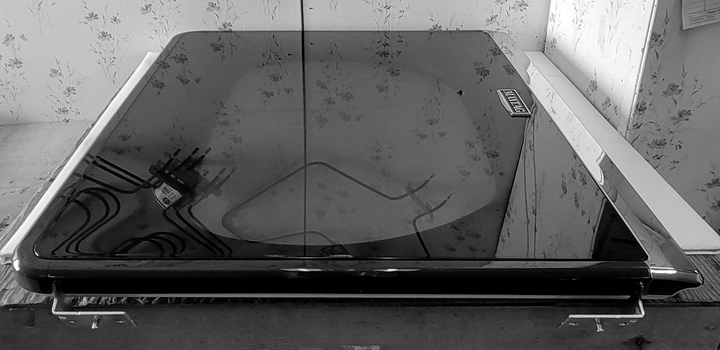 W11129460 Whirlpool Dryer Door with Hinges