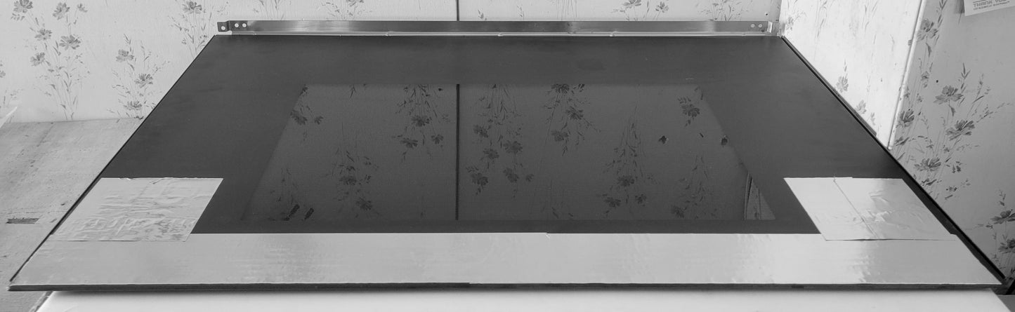 W11250167 Maytag Range Oven SS Black Oven Door Glass