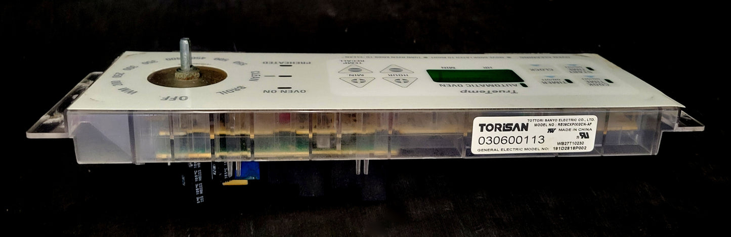 WB27T10230 GE Range Oven Electronic Control Timer Clock