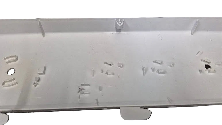 WE19M1490 GE Dryer White Back Splash Timer Panel Used OEM 7