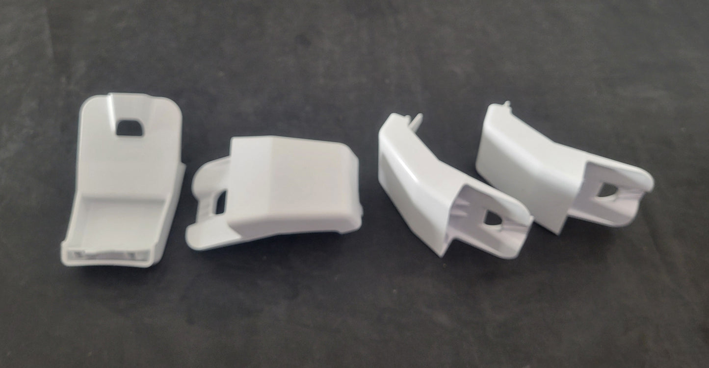 WP2195917K Whirlpool Refrigerator Freezer Door Left End Cap Set 4