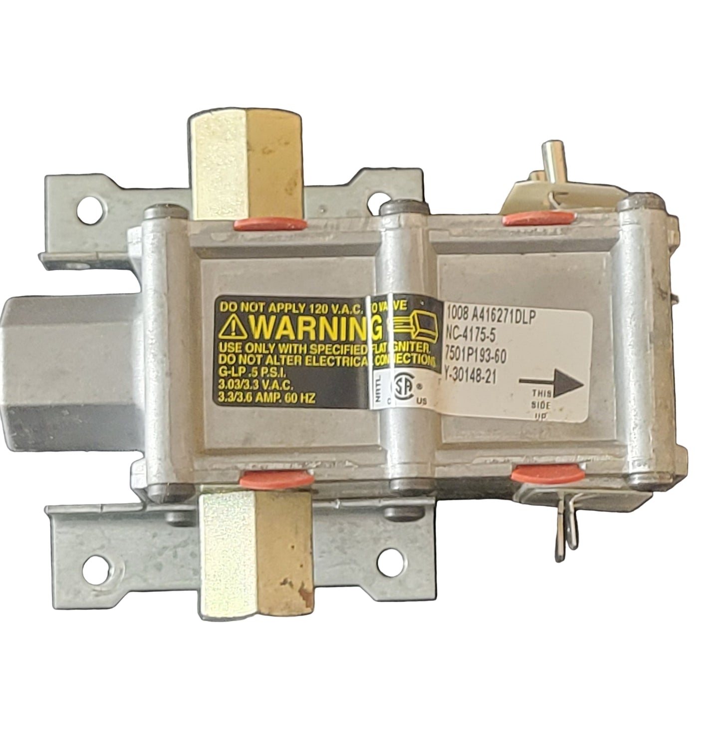 WP74006345 Maytag Range Bake Broil Oven Gas Valve