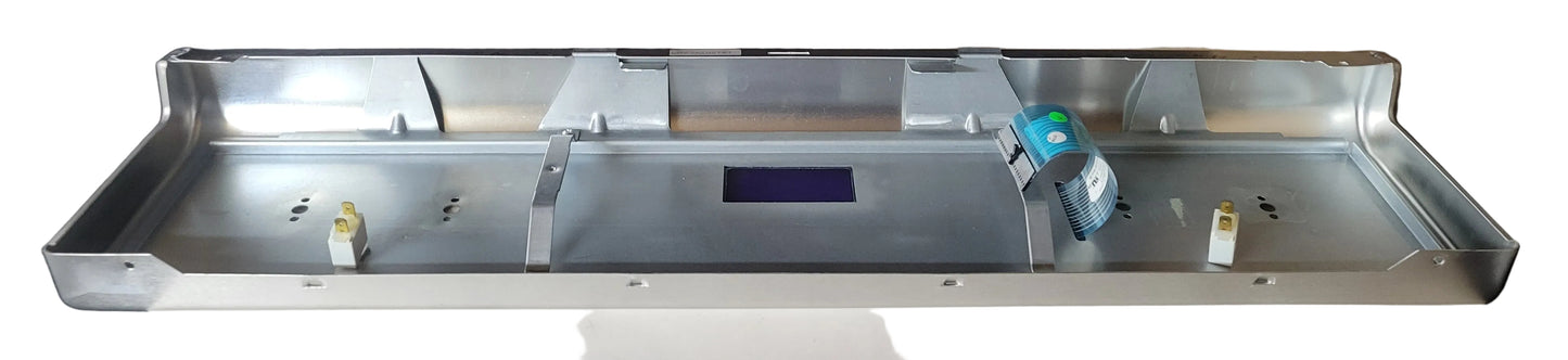 WPW10318550 W10840425 Whirlpool Range Stainless Control Panel with Overlay