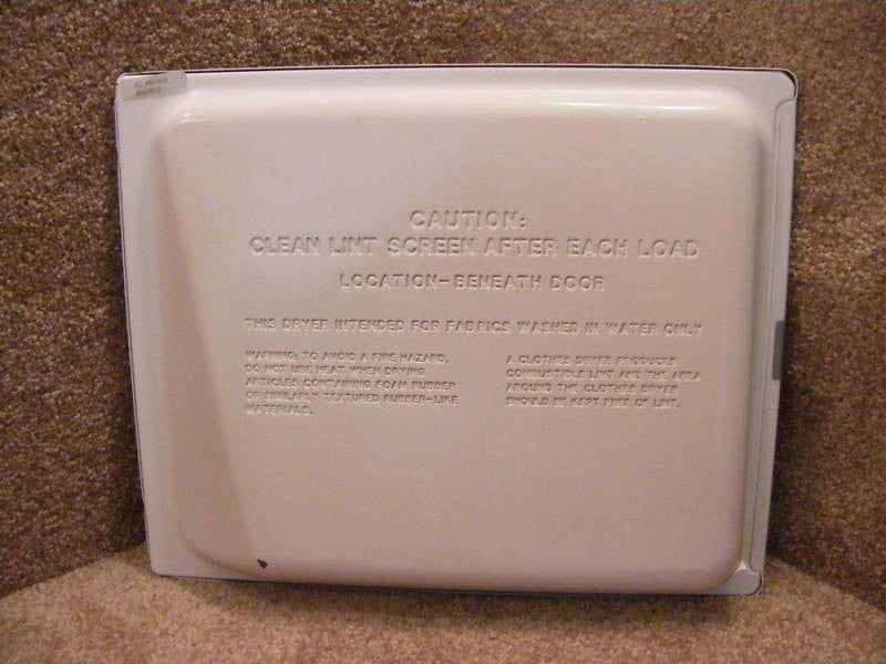 Frigidaire White Dryer Door Assembly 141992-032 -039 3016428