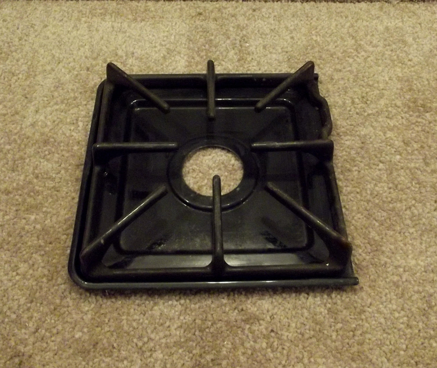 316085201 316011401 Frigidaire Range Black Burner Grate with Pan