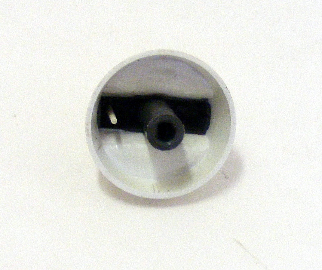 White Burner Knob back