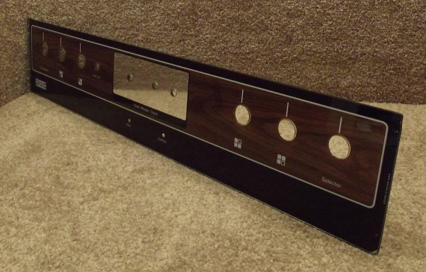 322297 322298 Roper Glass Control Panel