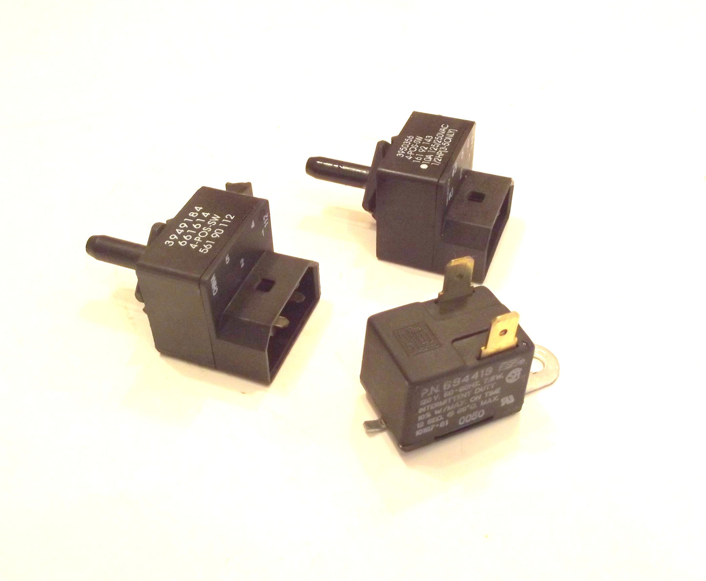 3950356 661614 694419 Whirlpool Washer Switch and Buzzer Pack