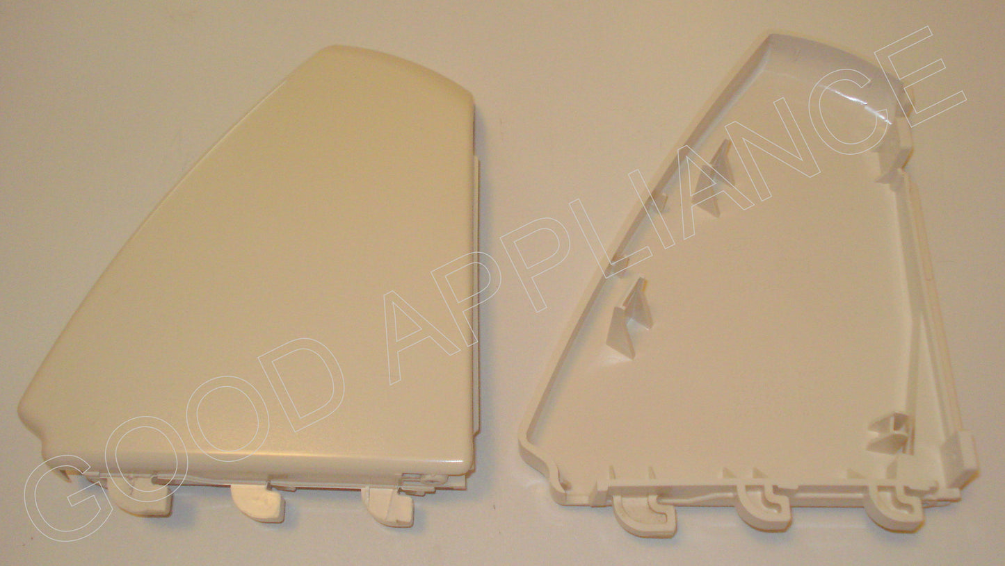 8271368 8271362 Whirlpool Washer Bisque End Cap Set
