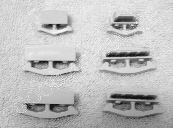 839975 839904 Kenmore Refrigerator Door Shelf End Cap Set of 6