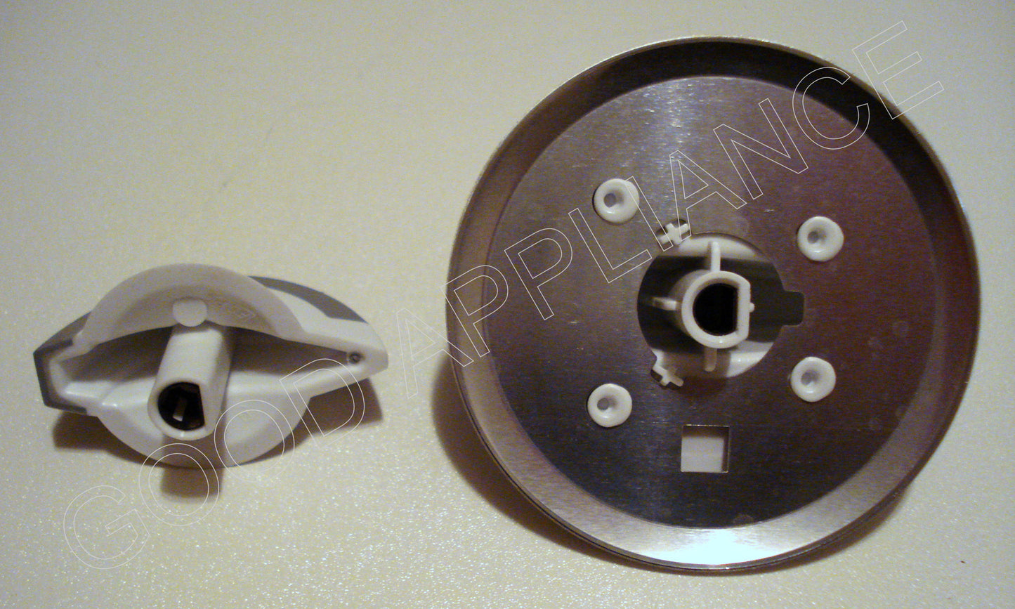 8544955 8544935 Whirlpool Dryer Timer Knob and Push to Start Knob Set I