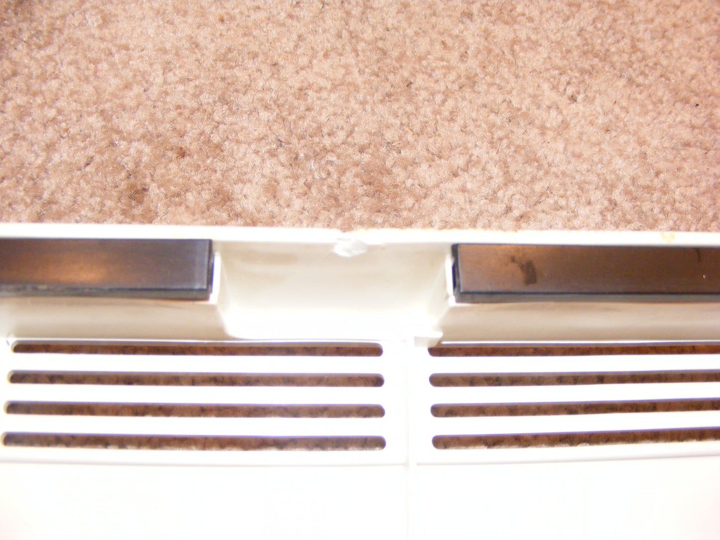 4211908 Kitchen Aid Range Almond Oven Door Vent chip