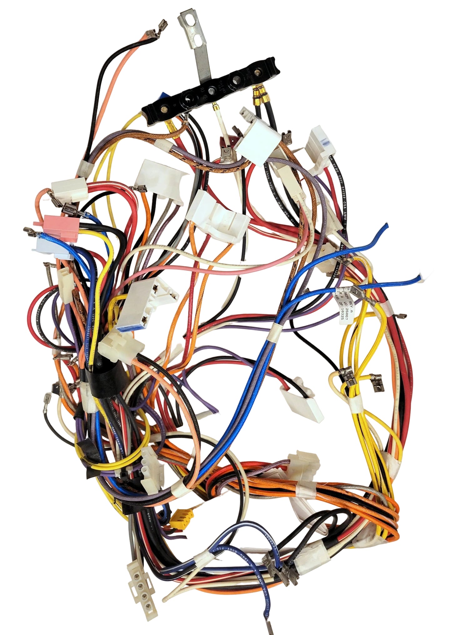 Range wiring harness WPW10245259 terminal block