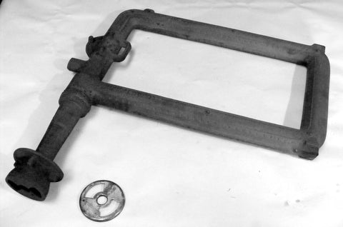 Vintage 1910 Moore Brothers Gas Stove Oven Burner Manifold