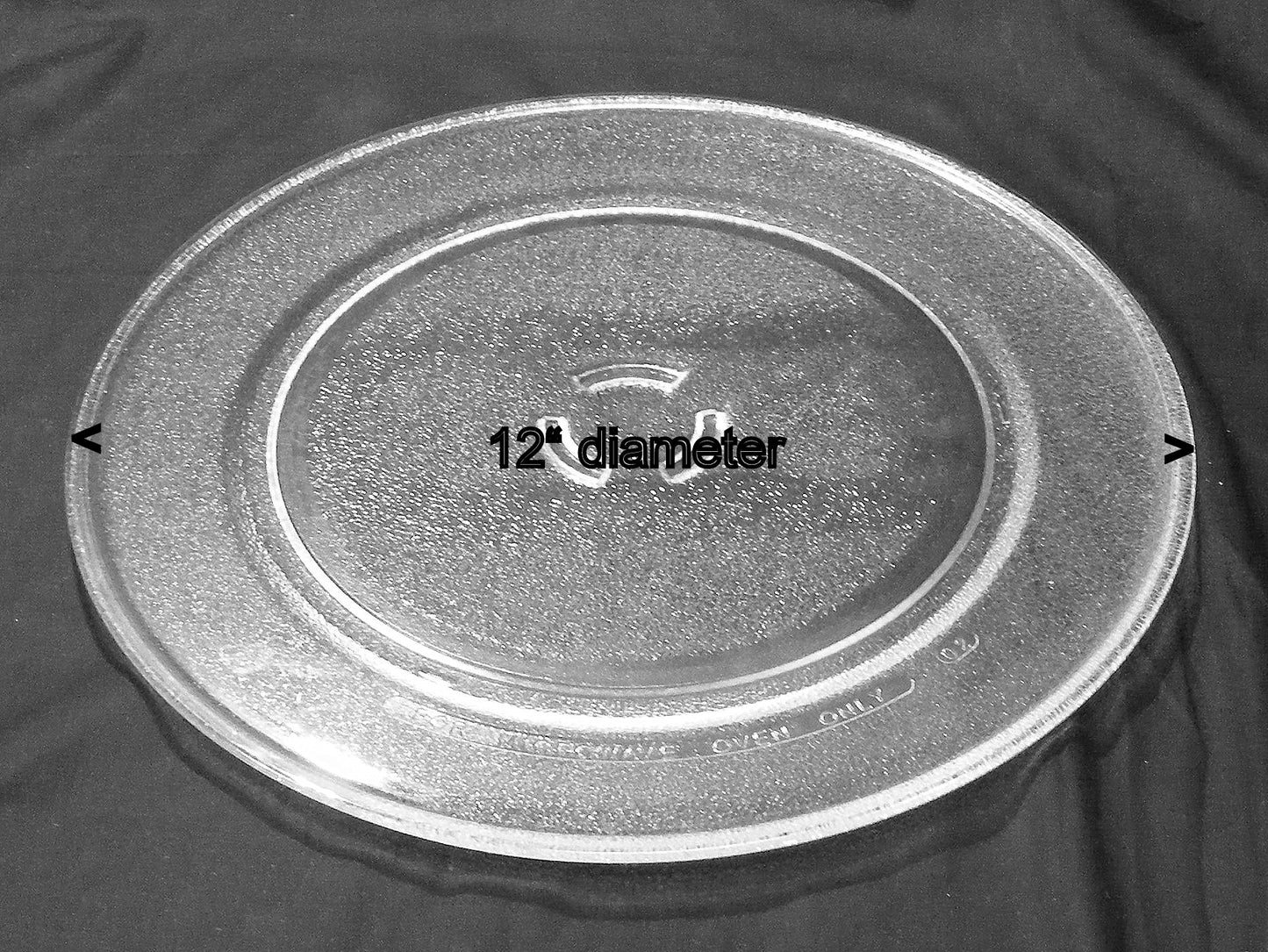 4393799 Whirlpool Microwave 12" Glass Turntable