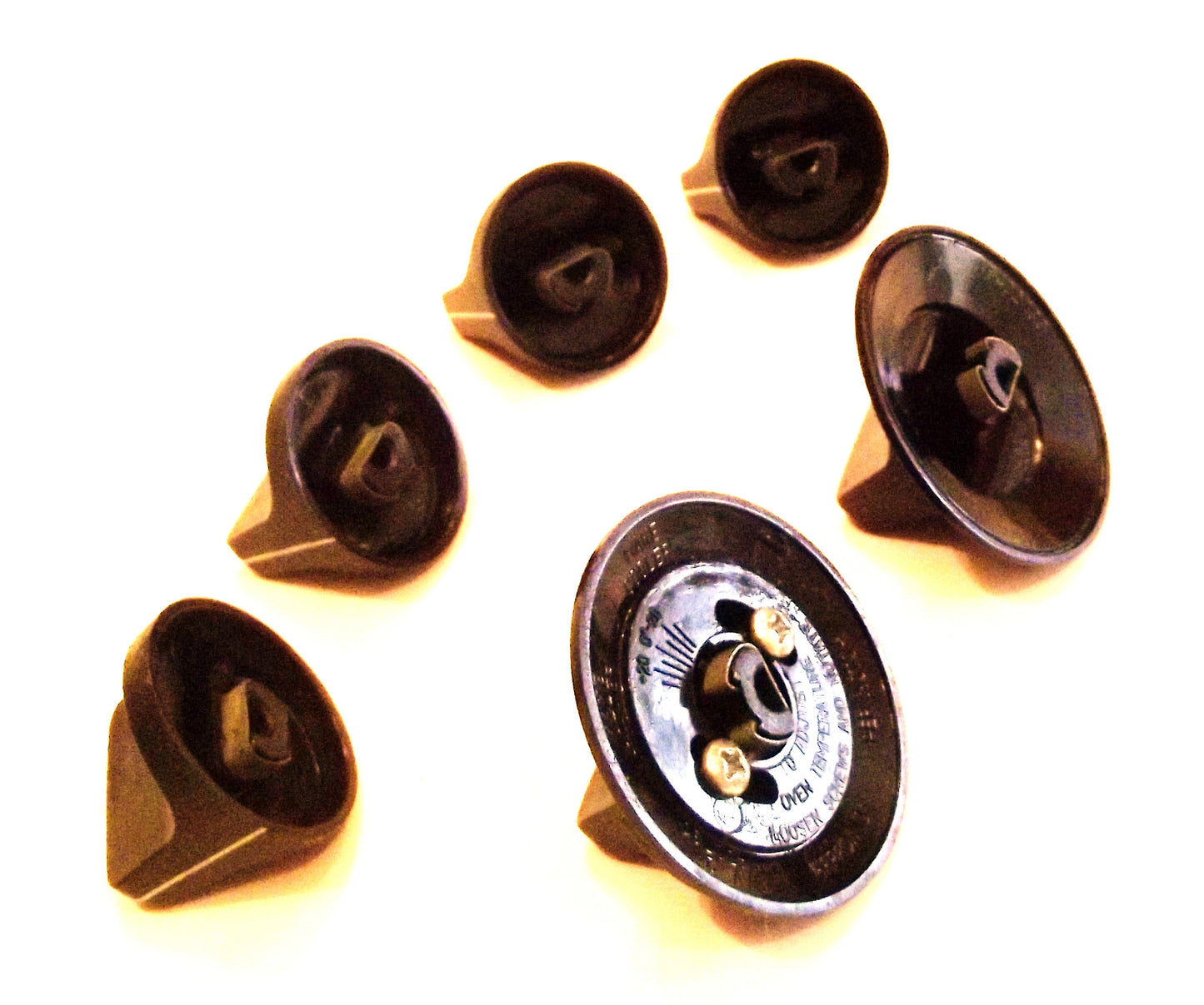 WB3x5789 WB3x5788 WB3x5775 Burner Oven Knob Set