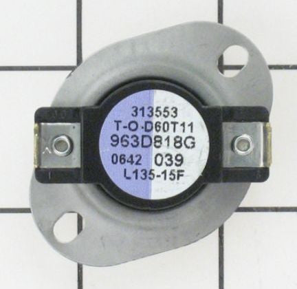 WE4X811 GE Dryer Thermostat L135-15