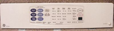 WH42X10387 GE Washer White Control Panel & Overlay