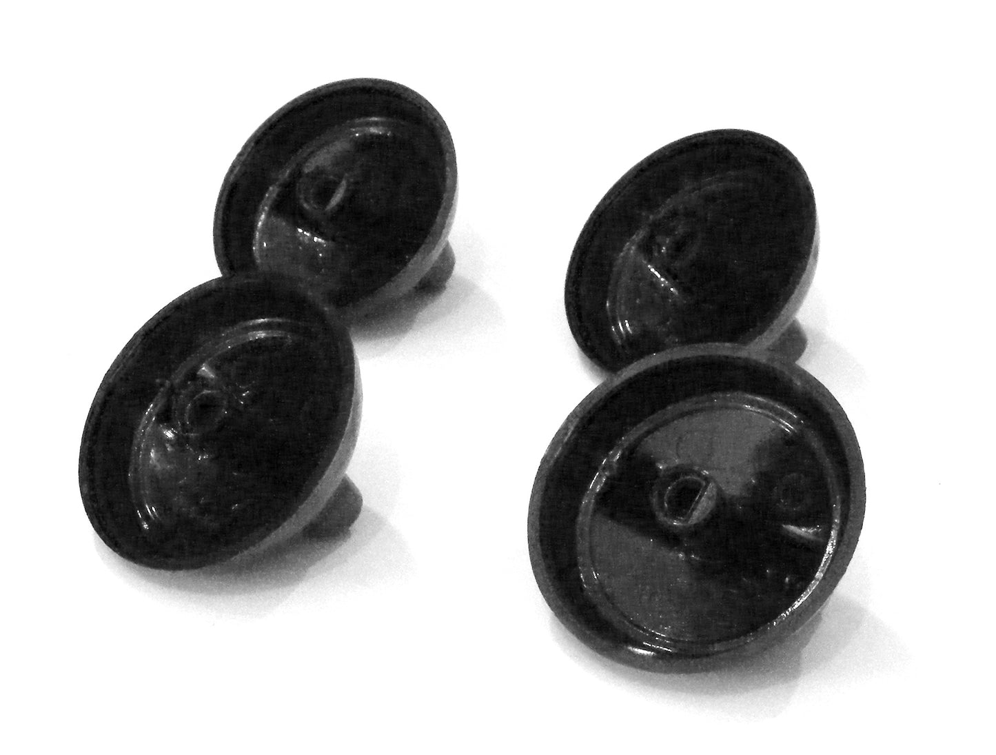 WP98006100 Whirlpool Range Black Burner Knob Set of 4