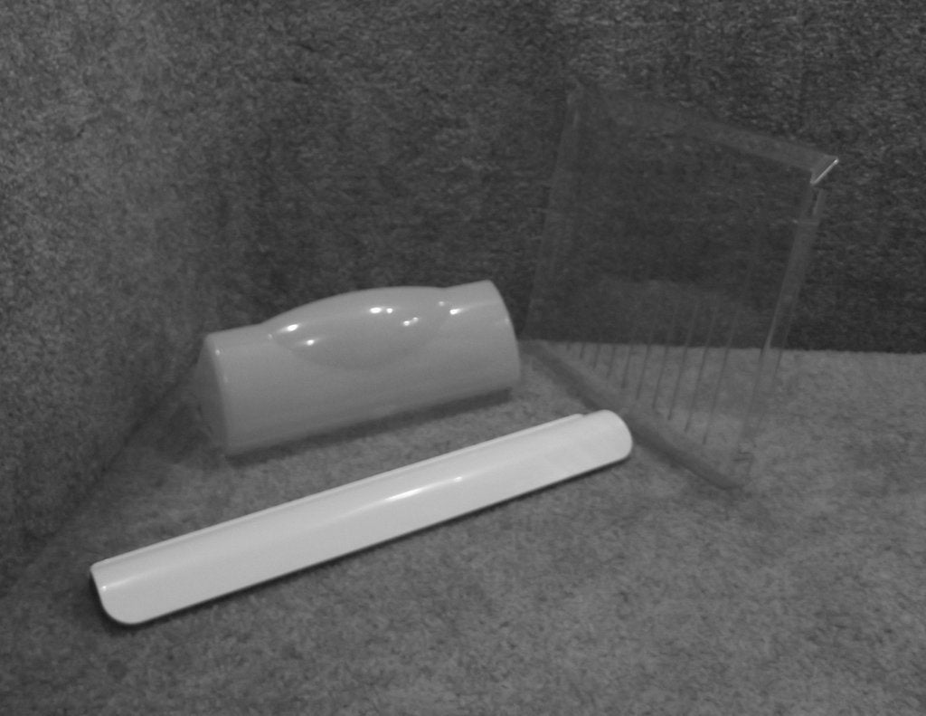 WR17X10840 WR71x10252 WR17x11609 GE Refrigerator Light Shield Shelf Diverter