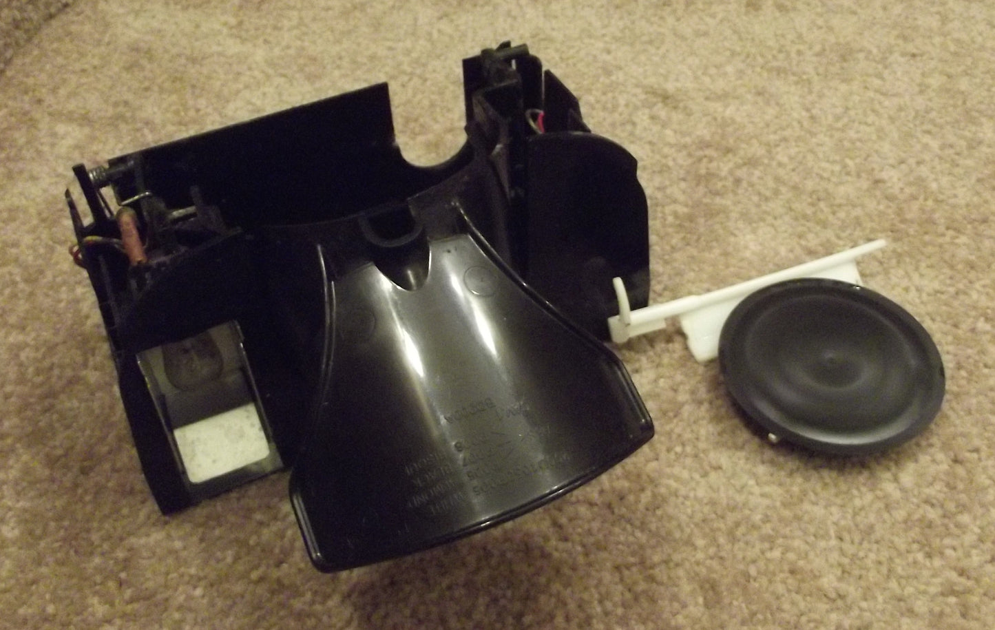 WR23X10783 WR17x11153 WR17x11267 Black Ice Dispenser Switch Funnel