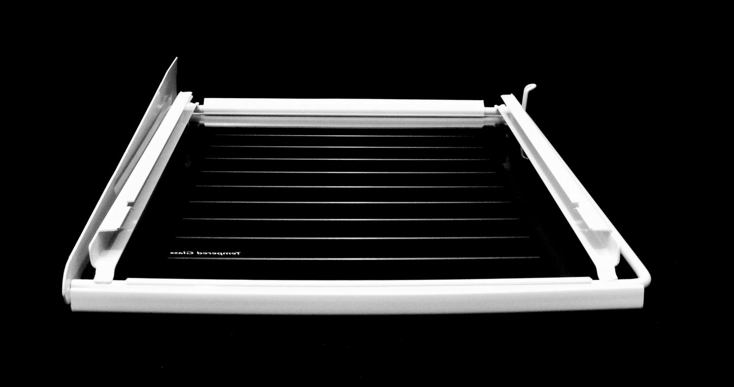 glass meat shelf bottom