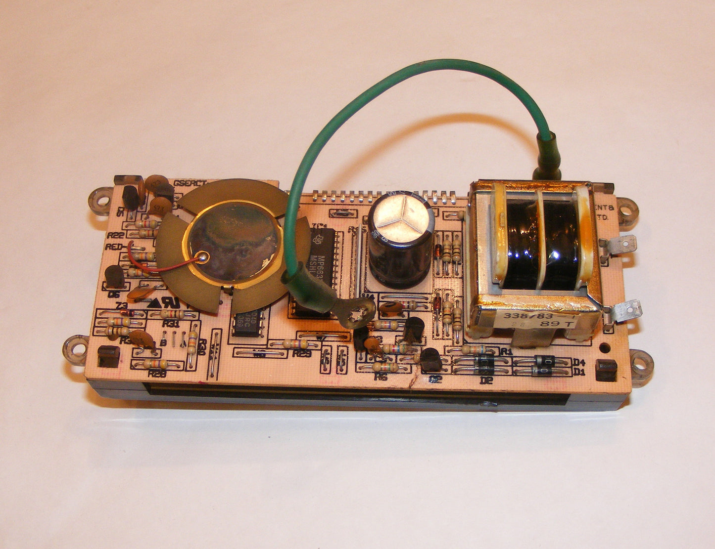 WB19X250 GE Range Oven Clock Oven Control JGBS15GPK3 back