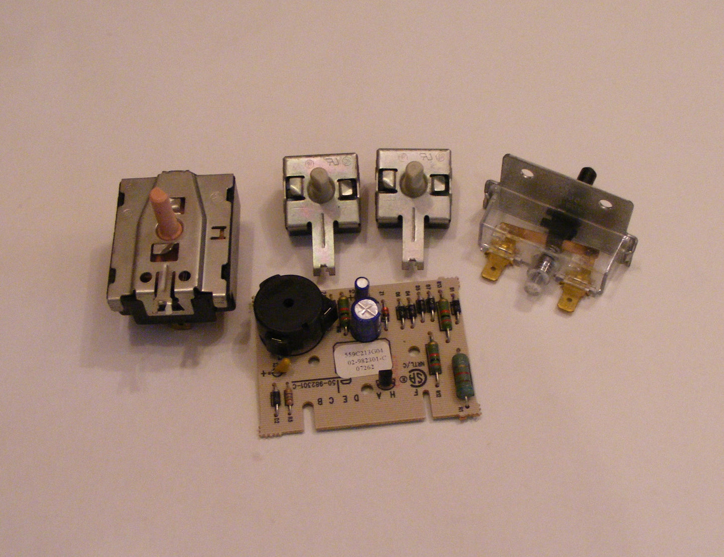 WE4M406 GE Gas Dryer Temperature Switch Pack