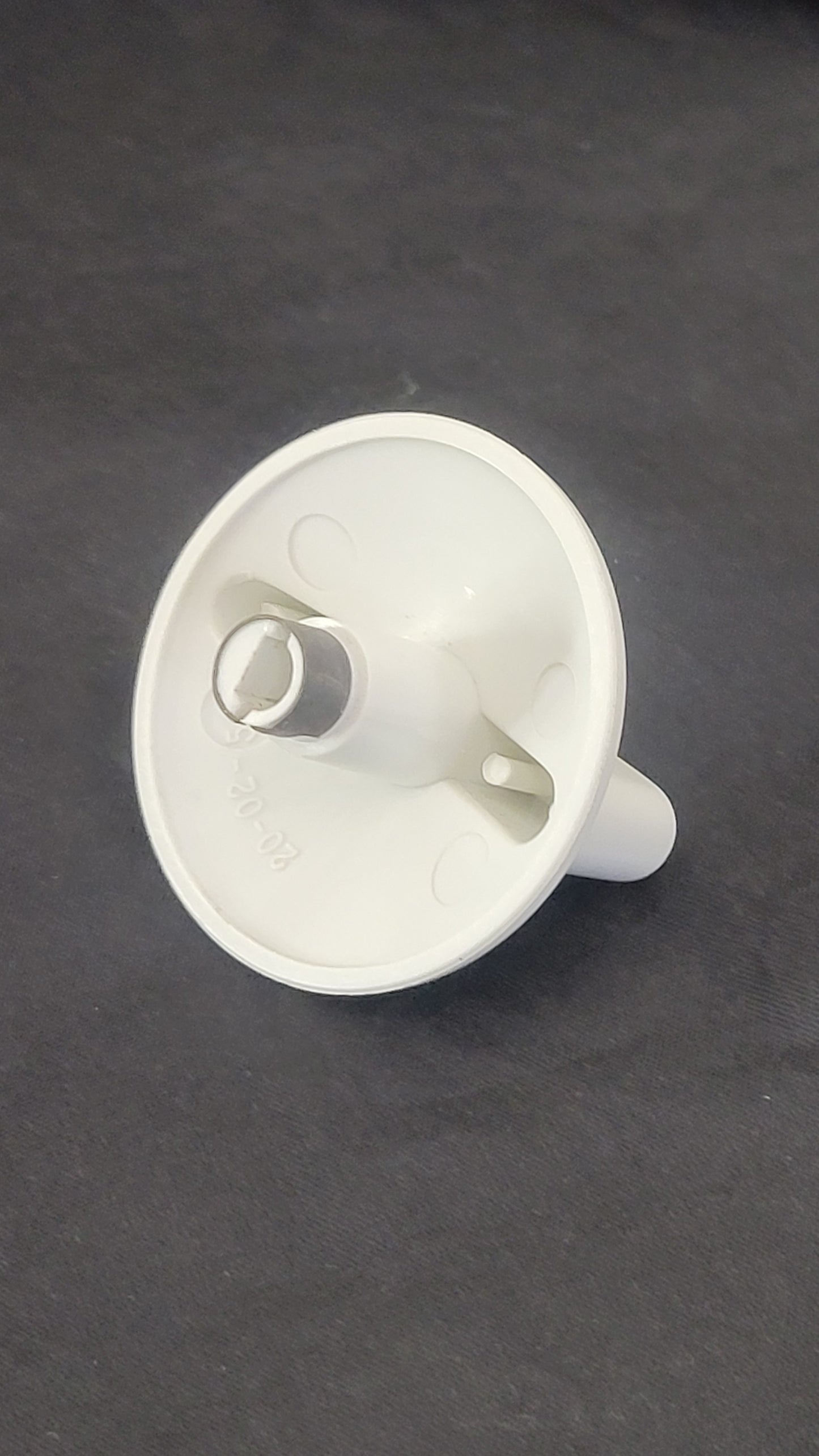 00414833 Thermador Bosch Countertop Range White Burner Knob