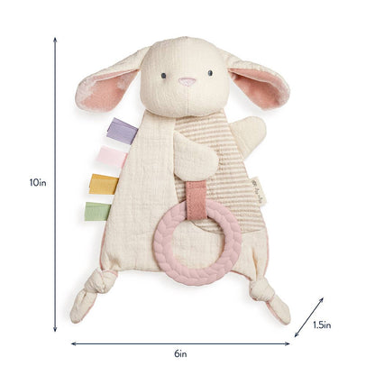 Bitzy Crinkle™ Sensory Toy with Teether: Dino