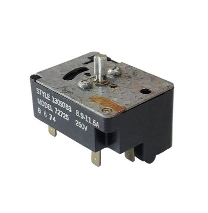 1309763 Gibson Range 8" Burner Switch Vintage