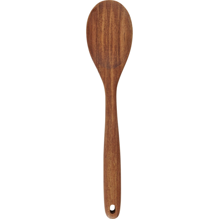 Simple Farm Wooden Mixing Spoon Cottagecore Farmhouse Kitchen Utensil 13"