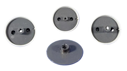 202133 803116 803119P Speed Queen Gray Washer Knob Set Used OEM BACK