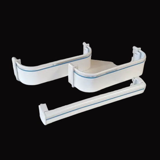 218807014 Frigidaire White Refrigerator Freezer Door Shelf Pack