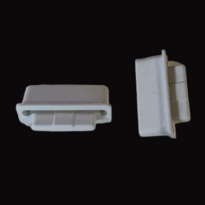 5303288950 Frigidaire White Refrigerator Freezer Door Shelf End Caps