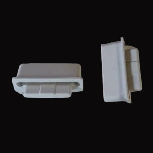 5303288950 Frigidaire White Refrigerator Freezer Door Shelf End Caps