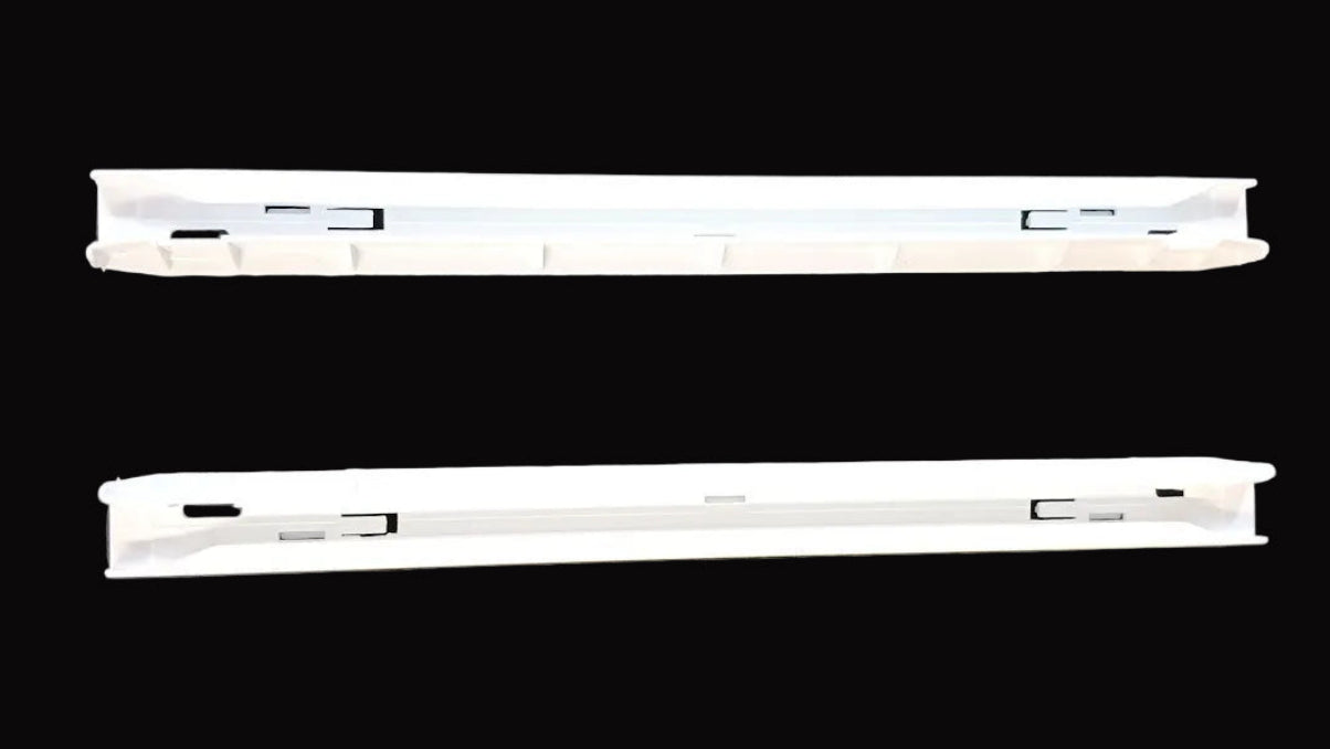 4974JJ2003-2 GE Refrigerator Snack Drawer Pan Slide Rails