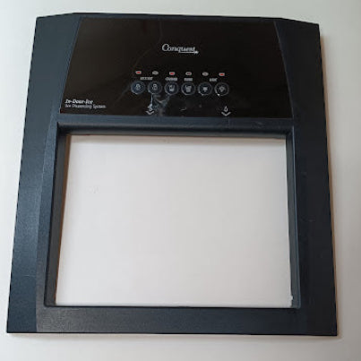 W10158876 Whirlpool Refrigerator Black Ice Dispenser Cover Frame