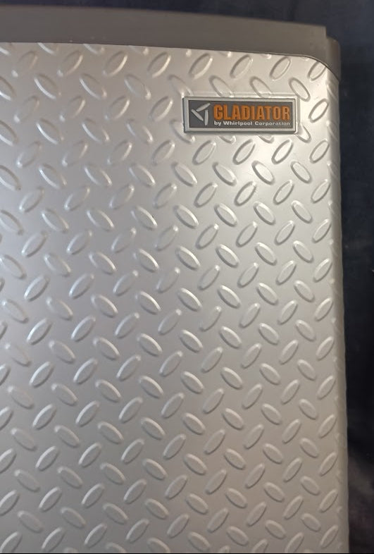 2254118 Whirlpool Gladiator Graphite Freezer Door